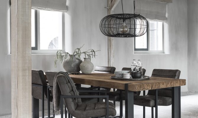 dbodhi- Beam eettafel - RI 170153 Virginia_korverliving
