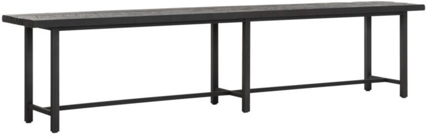 DTP Home Timeless Black eetkamerbank Beam 215 cm