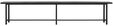 DTP Home Timeless Black eetkamerbank Beam 240 cm