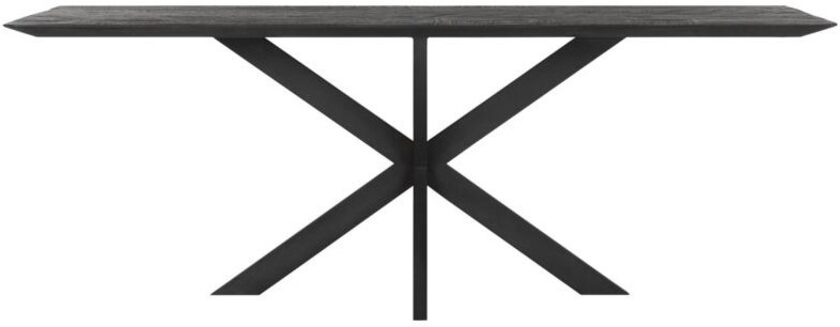 DTP Home Timeless Black eettafel Curves 210 cm - Korver Living