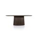 Eettafel Aron ovaal 200x110 - bruin - Korver Living