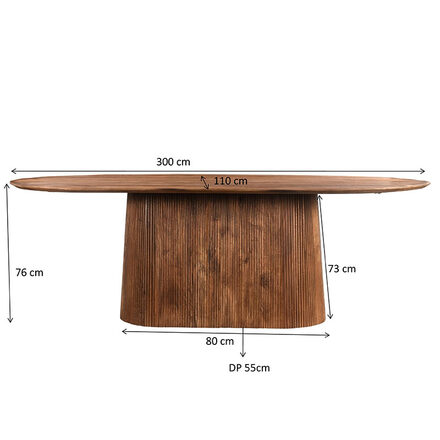 Noor-eettafel-ovaal-naturel-300cm