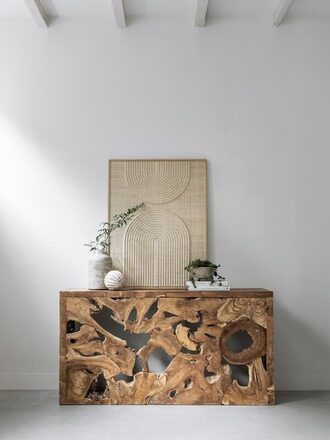 OOK-6030-Roots-console-table-ML-426491-Japanese-Garden-wall-panel_sf1