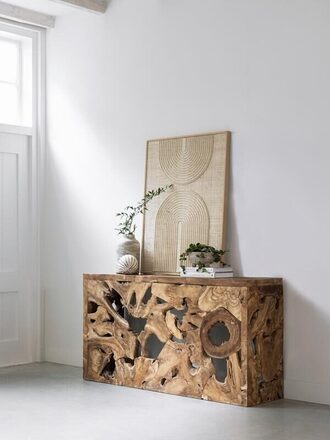 OOK-6030-Roots-console-table-ML-426491-Japanese-Garden-wall-panel_sf2