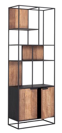 Large-CS-606052-Cosmo-tv-wall-element-bookcase-2-doors-open-racks_3