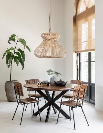 Large-FL-465742-Flare-dining-table-FL-465920-Flare-side-chair-ML-Fungo-pendant-lamp_sf1_DTP