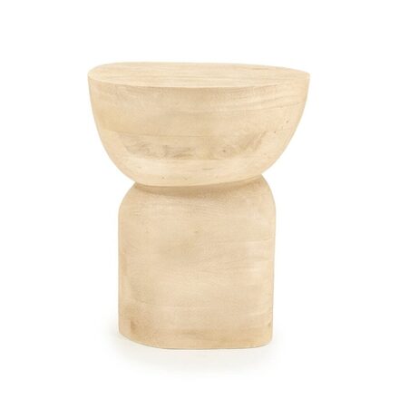 Bijzettafel cobble naturel 3