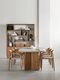 NO-912046-Nova-dining-table-ML-260802-Santiago-dining-chair-AP-461046-Apollo-bookcase_sf1