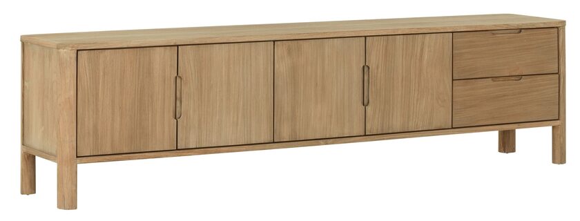 FN-401136-Forte-TV-stand-4-doors-2-drawers-NATURAL_2