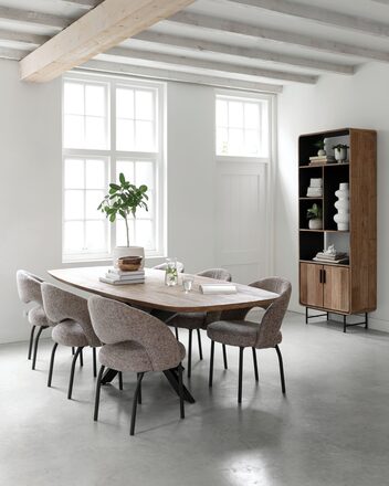 EV-333526-Evo-dining-table-EV-333005-Evo-bookcase-ML-749814-Arca-brown_sf1_DTP_4