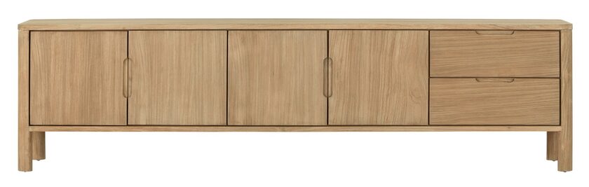 FN-401136-Forte-TV-stand-4-doors-2-drawers-NATURAL_1