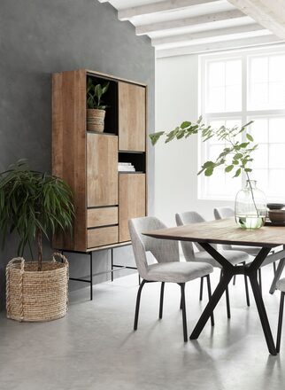 MP-204014-Metropole-bookcase-MP-Metropole-dining-table_ML-Bloom-side-chair_sf1_DTP