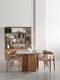 NO-912046-Nova-dining-table-ML-260802-Santiago-dining-chair-AP-461046-Apollo-bookcase_sf2