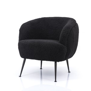 BABE fauteuil black van BYBOO
