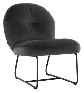 Large-ML 749701 Bouton lounge chair Smooth dark grey_2_18757512552630